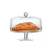 Transparent Cake Cover Insulated Vegetable Cover Dustproof Dessert Bread Acrylic Meal Cover round PS Display Food Cover