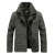 Factory Direct Sales Winter New Fleece-Lined Denim Jacket Men's Cotton-Padded Coat Men's Loose Lambswool Thickened Coat