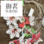 Christmas Decoration Holiday Shop Window Layout Curtain Light Creative Scene Small Jewelry Christmas Number Pendant