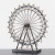 European-Style Retro Building Model Rotating Happy Ferris Wheel Decoration Creative Home Gift Metal Decoration Large