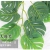 Artificial Flower Monstera Fake Flower Rattan Home Ceiling Wedding Cloth Exhibition Decoration Supplies Vine Green Wall Hanging Plant