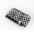 2022 New Chessboard Lattice Ice Silk Elastic Steering Wheel Cover without Inner Ring Handle Cover Feel Comfortable Breathable Non-Slip Cross-Border