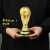 2022 Qatar World Cup Trophy Model Football Peripheral Game (Ball Game) Fan Supplies World Cup Souvenir Ornaments