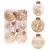 Cross-Border New Christmas Decorations Transparent Pet Twine Christmas Ball Set Christmas Tree Ornament Ball