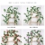 Artificial Rose Vine Rose Vine Fake Flower Decoration Air Conditioner Pipe Winding Plastic Wickers Wall Plant Cover