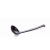 Melamine Tableware Black Frosted Soup Spoon Noodles Spoon Household Spoon Restaurant Hotel Spoon