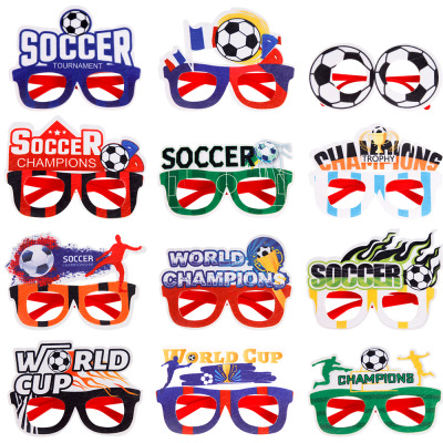 2022 New Qatar World Cup Glasses Fans Celebrate Party Gathering Atmosphere Decoration Football Cup Glasses