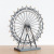 European-Style Retro Building Model Rotating Happy Ferris Wheel Decoration Creative Home Gift Metal Decoration Large