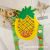 2022 New Quicksand Pineapple Strawberry Silicone Coin Purse Cartoon Fruit Girl High-Profile Figure Crossbody Small Wallet