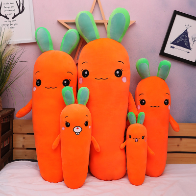 Creative Expression Carrot Pillow Long Vegetable Fruit Pillow Pillow Plush Toy