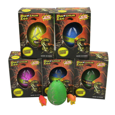 Hot Sale Novelty Dinosaur Egg Embryonated Egg Color Crack Bubble Water Expansion Rejuvenating Device Stall Bubble Big Children's Toys