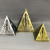 Decorative Desk Gift Egyptian Pyramid Model Iron Building Model Decoration Crafts Coin Bank Large