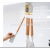 Punch-Free Kitchen Wall-Mounted Storage Rack Rotating Hook Spatula Spoon Kitchenware Wall-Mounted Slingifts