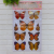 GLA Bronzing Butterfly Vase Layer Stickers Three-Dimensional Stickers Wall Sticker Decorative Sticker