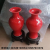 Jingdezhen Ceramic Vase Decoration Crafts Floor Vase Small Vase Lang Red Vase
