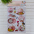 PVC Layer Stickers Dessert Teacup DIY Bedroom Wall Self-Adhesive 3D Decorative Sticker Tableware Wall Sticker