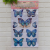 GLA Bronzing Butterfly Vase Layer Stickers Three-Dimensional Stickers Wall Sticker Decorative Sticker