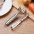 Factory Direct Sales Stainless Steel Peeler Smiley Face Peeler Three-Piece Set Scraping Duck Hair Removal Tool Running Potato Fruit Knife