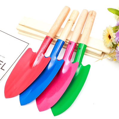 Small Spade Flower Spade with Wooden Handle Spade Gardening Shovel Household Small Shovel Gardening Tools Manufacturer