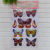 GLA Bronzing Butterfly Vase Layer Stickers Three-Dimensional Stickers Wall Sticker Decorative Sticker