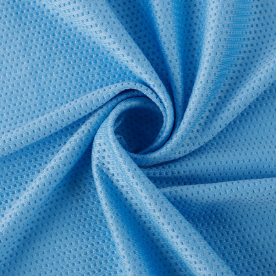 100D Polyester Ammonia Elastic Net Fabric Knitted Mesh Hole Fabric 160G Sports Suit Casual Wear T-shirt Fabric