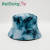 In Stock!!!New Vintage Print Reversible Fisherman Hat Travel Travel Men and Women Summer Sun Protection Tie-Dye