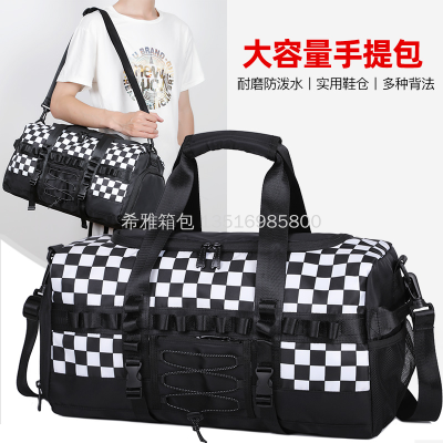 Large Capacity Sports Workout Travel Bag Lightweight Handbag Strap Shoe Warehouse Travel Backpack Short Business Trip 