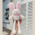 Pull Ear Rabbit Plush Doll Internet Celebrity Pull Rabbit Genuine Toy Fun Pull Ear Rabbit Doll Gift http://