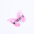 Han Chinese Clothing Ornament Butterfly Barrettes Super Fairy Butterfly Hair Accessory Smart Girl Headdress Multi-Layer Mesh Butterfly a Pair of Hairclips