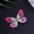 Super Fairy Butterfly Hair Accessory Smart Ancient Costume Han Chinese Clothing Headdress Girl Headdress Multi-Layer Mesh Butterfly a Pair of Hairclips Ancient Costume Ornament