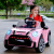 Children's Electric Car Four-Wheel plus-Sized-Large Multi-Function Music Player Boys and Girls Colorful Light Toy Car