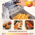 Commercial Electric Fryer Single/Double Cylinder Deep Frying Pan Fryer Stall French Fries Machine Fryer
