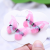 Han Chinese Clothing Ornament Butterfly Barrettes Super Fairy Butterfly Hair Accessory Smart Girl Headdress Multi-Layer Mesh Butterfly a Pair of Hairclips