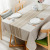 Japanese Striped Tablecloth Fabric Cotton and Linen Fresh Simple Desk Cloth Coffee Table Cloth and Tablecloth