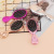 Factory Direct Sales Plated Plastic Hairbrush Head Massage Comb Household Portable Airbag Comb Wholesale round Brush Cartoon Student