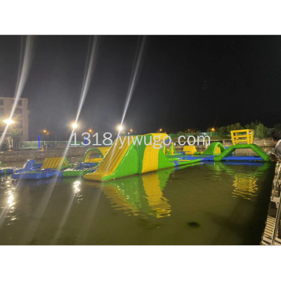 Factory Direct Sales Customized Large Inflatable Toys Water Play Water Facilities Inflatable Entrance Inflatable Bounce Air Cushion