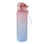 Large Capacity 1000ml Sports Gradient Color Frosted Water Bottle Plastic Water Cup Portable Space Cup High Color Fitness Cup