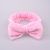 Japanese and Korean Style Cute Solid Color Plush Big Bow Hair Band Makeup and Face Wash Hair Band Women's Wide Side and All-Match Headband