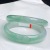 Myanmar Jade Jade Bracelet Female Ice Waxy Kinds Monochrome Transparent Emerald Green Perfect Circle Highest-Ranking Imperial Concubine Bracelet Jade Emerald Bracelet Female Gift