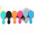 Factory Direct Sales Wholesale Plastic Hairbrush Head Massage Comb Household Portable Airbag Comb Cartoon Student Hair Curling Comb