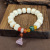 Factory Supply White Jade Bodhi Pumpkin Beads Bracelet Ethnic Style Women's Bracelet Aventurine Lotus Seedpod Pendant Wholesale