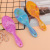 Factory Direct Sales Plastic Hairbrush Head Massage Comb Household Portable Airbag Comb Wholesale round Brush Cartoon Student Volume