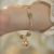 Badu TikTok Sonic Boom Natural Hetian Jade Bell Bracelet Bracelet High-Grade Personality Girlfriend Gifts Light Luxury Female