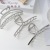 New Pearl Rhinestone Shark Clip Back Head Fashion Elegant Metal Clamp Hairpin Updo Hair Accessories Wholesale