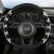 Fashion Diamond Car Steering Wheel Car Anti-Slip Handle Cover Female Car Interior Design Supplies Factory Direct Sales