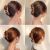 Alloy Barrettes Korean Style Large Matte Gold Temperament Grip Temperament Pearl Hair Claw Back Head Shark Clip