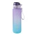 Large Capacity 1000ml Sports Gradient Color Frosted Water Bottle Plastic Water Cup Portable Space Cup High Color Fitness Cup