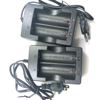 Lithium Battery Charger 18650/26650 Double Charger (European Standard/American Standard) Input: 110v-240v