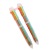Gaosi Special Offer 6-Color Transparent Rod Color Ballpoint Pen Graffiti Pen Student Ballpoint Pen Stationery Wholesale Student Prize