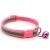 107 Pet Collar Cat Dog Patch Collar with Bell Reflective Stripe Cat Buckle Collar Popular Solid Color Collar